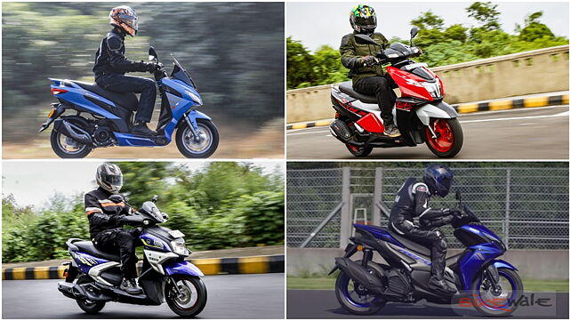 Top 5 sporty scooters to buy this Dussehra: TVS Ntorq 125, Yamaha Aerox 155 and more! 
