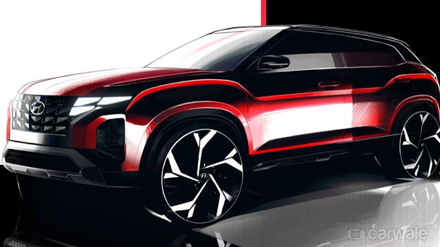 Hyundai Creta Facelift first design sketches revealed