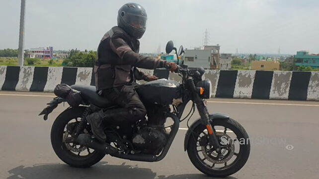 Royal Enfield Hunter 350 new spy video surfaces on internet 