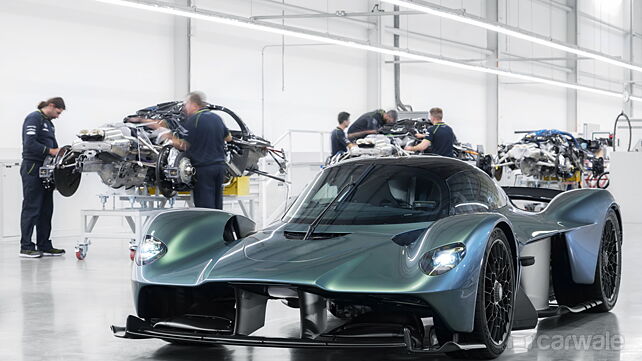 Aston Martin Valkyrie production begins; deliveries to start soon