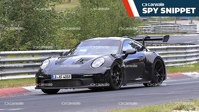 2022 Porsche 911 GT3 RS hits the Ring with its massive wing