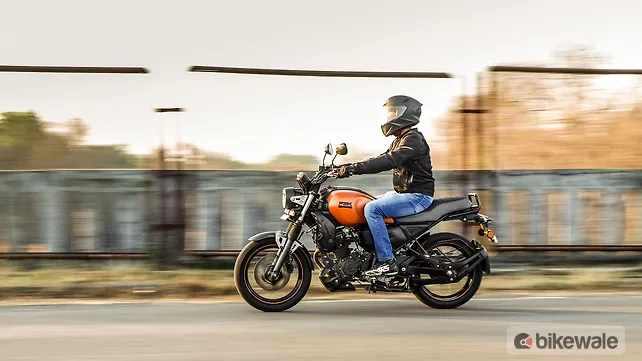 Yamaha FZ X Left Side View