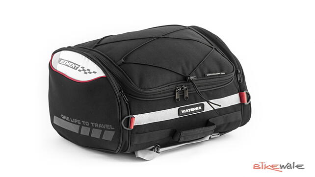 Viaterra Element Tail Bag for KTM 390 Adventure Review On The Bike BikeWale