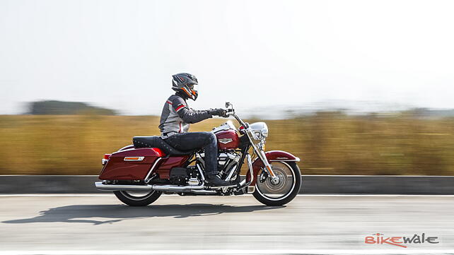 Harley-Davidson Road King action