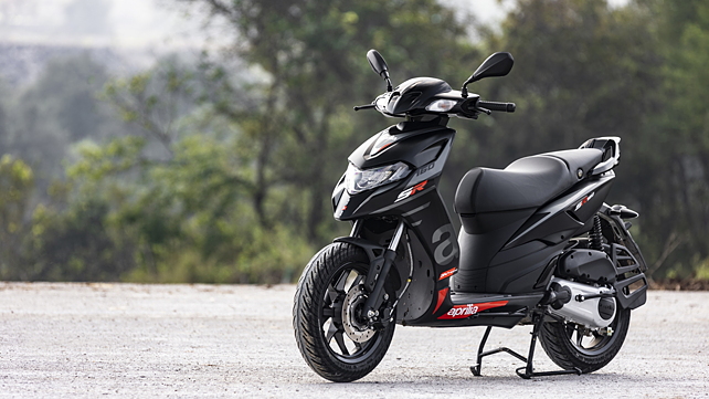 Aprilia SR 160 Price - Mileage, Images, Colours | BikeWale