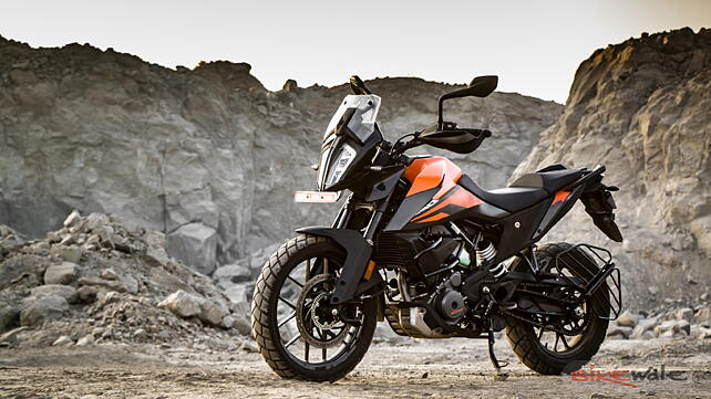 KTM 390 Adventure Left Side View