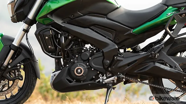Bajaj Dominar 400 Engine From Right