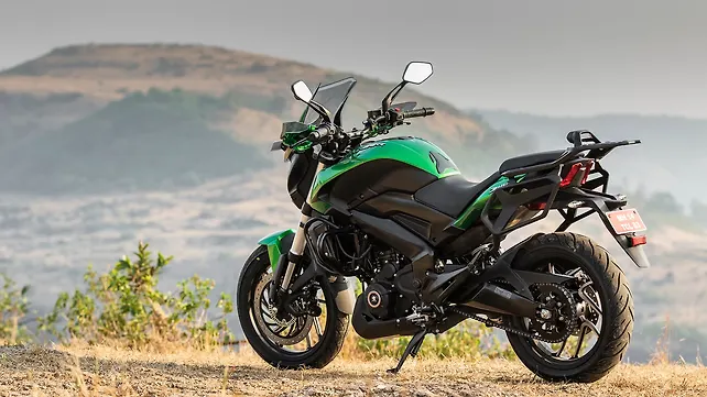 Bajaj Dominar 400 Left Rear Three Quarter