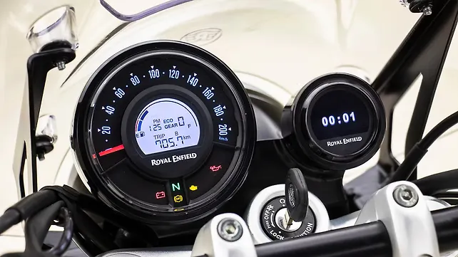 Royal Enfield Super Meteor 650 Trip Meter