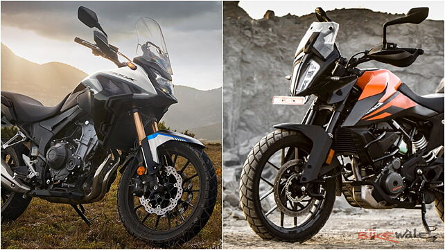 2022 Honda CB400X vs KTM 390 Adventure: Specification Comparison