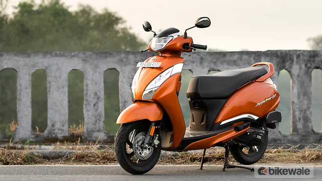 TVS Jupiter 125 Left Side View TVS Jupiter 125 Left Side View