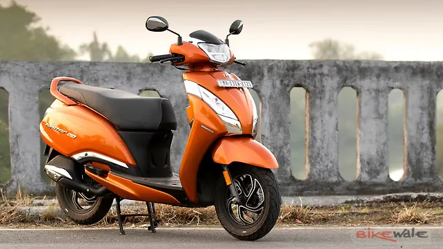 TVS Jupiter 125 Right Side View TVS Jupiter 125 Right Side View