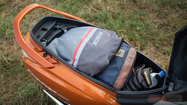 TVS Jupiter 125 Underseat Storage TVS Jupiter 125 Underseat Storage