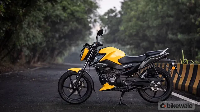 TVS Raider 125 Left Side View