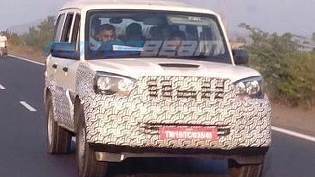 Is this the Mahindra Scorpio facelift?