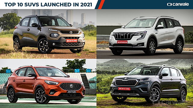 Top 10 SUVs launched in 2021