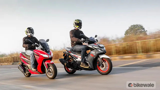 Yamaha Aerox 155 Front View