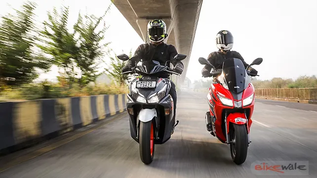 Yamaha Aerox 155 Front View