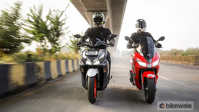 Yamaha Aerox 155 Front View