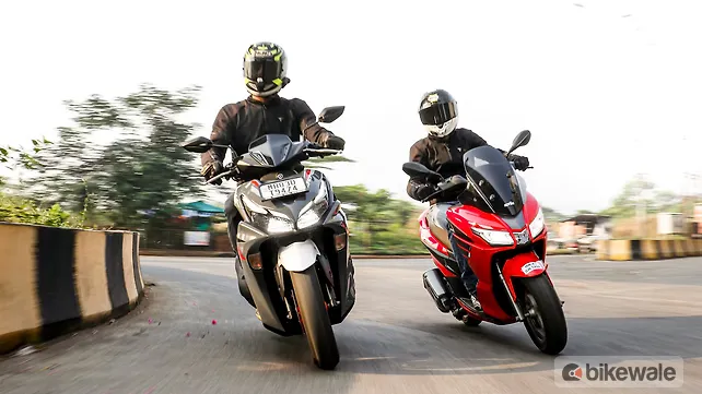 Yamaha Aerox 155 Front View