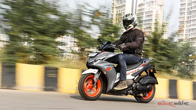 Yamaha Aerox 155 Front View