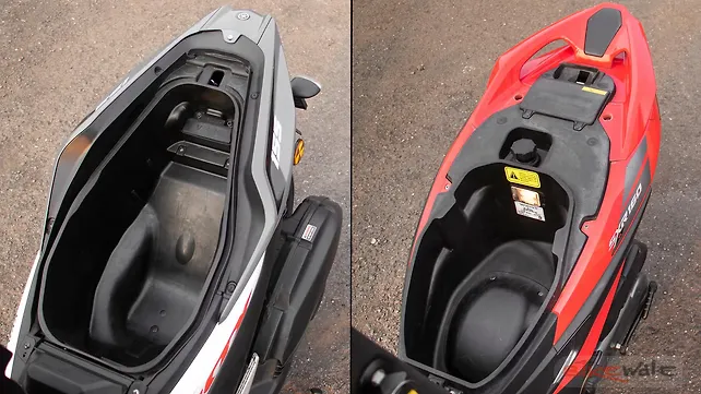 Yamaha Aerox 155 Underseat Storage