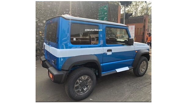 Maruti Suzuki Jimny spotted sans camouflage in Mumbai 