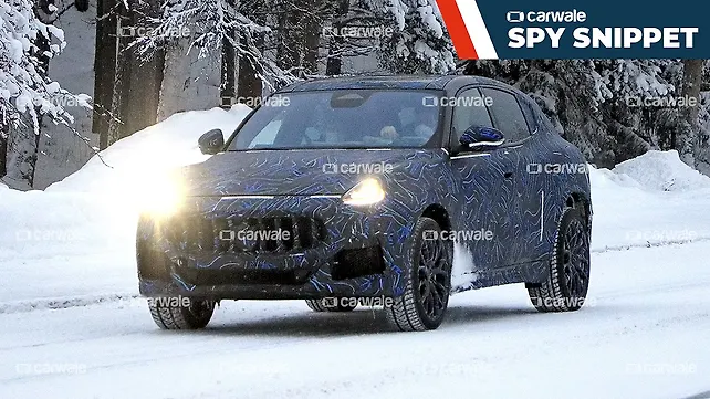 Maserati Grecale Trofeo debuts in spy shots Maserati Grecale Trofeo debuts in spy shots