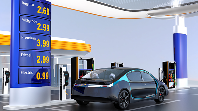 Electric vehicles charging 