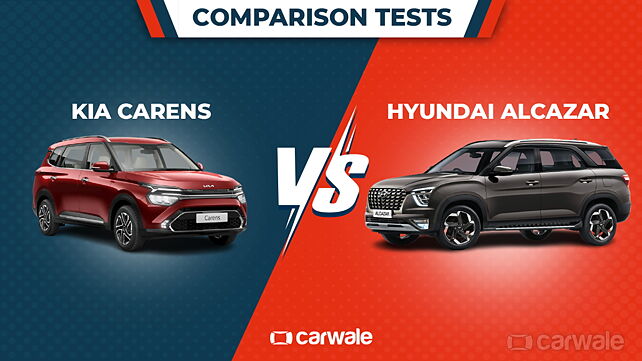 Kia Carens Vs Hyundai Alcazar: Features compared