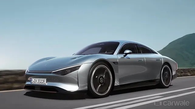 Mercedes-Benz Vision EQXX breaks cover with aerodynamic design, 1000km range Mercedes-Benz Vision EQXX breaks cover with aerodynamic design, 1000km range