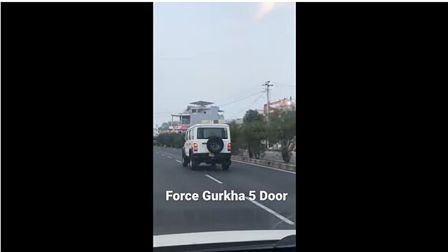 Five-door Force Gurkha spotted testing; to be launched in India soon?