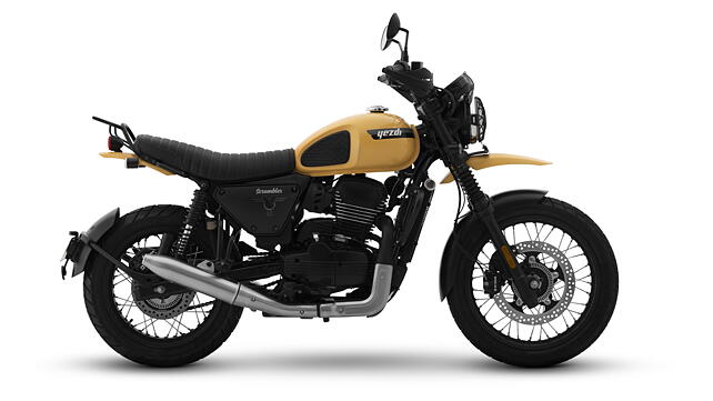 Yezdi Scrambler Right Side View