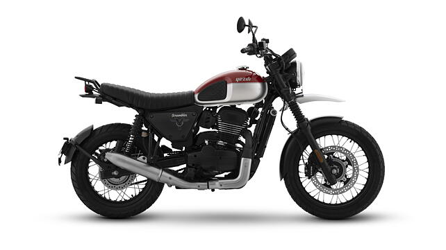 Yezdi Scrambler Right Side View