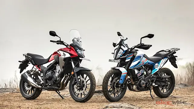 honda cb500x honda xre 300 vs ktm 390 adventure