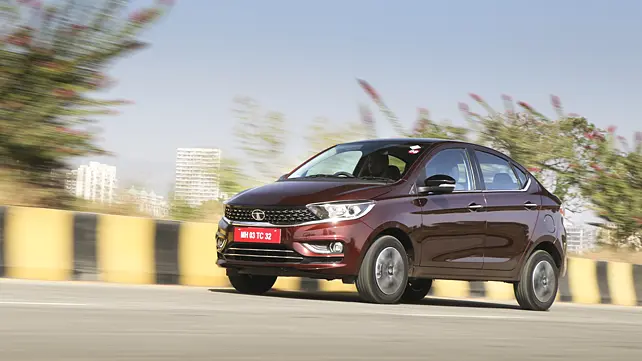 Tata Tigor Left Front Three Quarter Tata Tigor Left Front Three Quarter