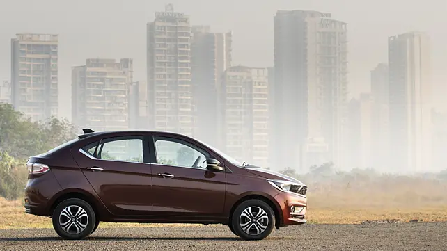 Tata Tigor Left Side View Tata Tigor Left Side View