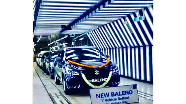 New Maruti Suzuki Baleno facelift production begins ahead of launch