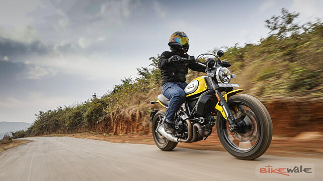 Ducati Scrambler Icon action