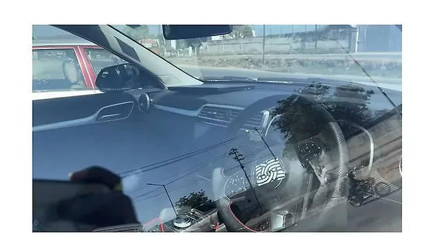 New MG ZS EV facelift interior spied ahead of launch New MG ZS EV facelift interior spied ahead of launch
