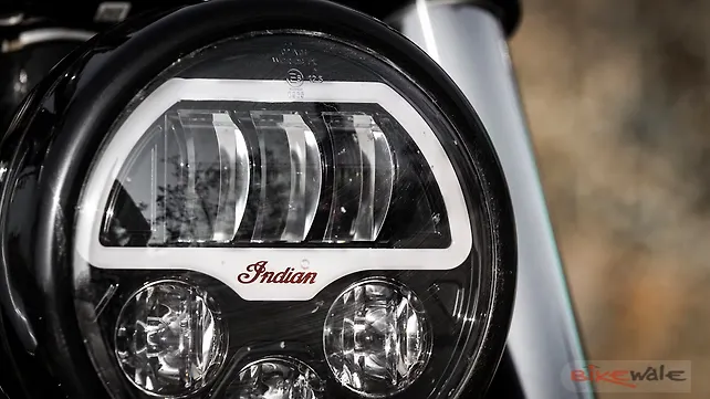 Indian Chief Dark Horse Head Light Indian Chief Dark Horse Head Light