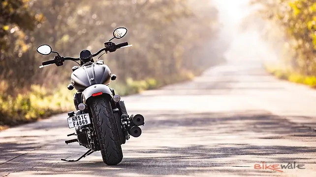 Indian Chief Dark Horse Rear View Indian Chief Dark Horse Rear View