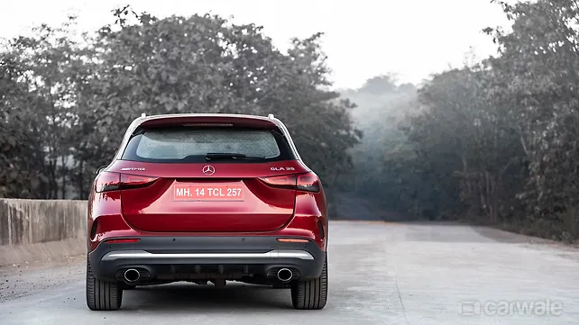 Mercedes-Benz AMG GLA35 Rear View Mercedes-Benz AMG GLA35 Rear View