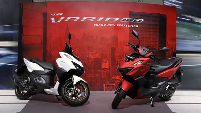 Yamaha Aerox 155-rival Honda Vario 160 updated for 2022 - BikeWale