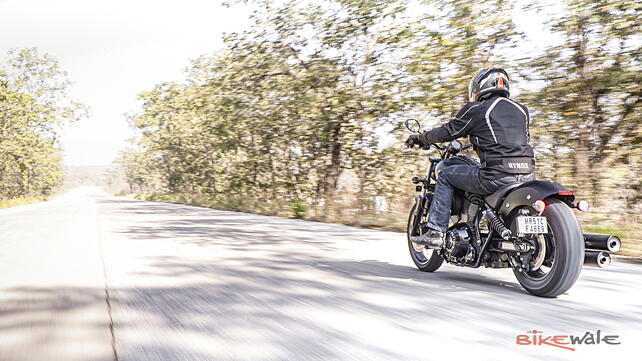 Indian Chief Dark Horse Rear View