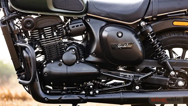 Yezdi Roadster Engine From Left