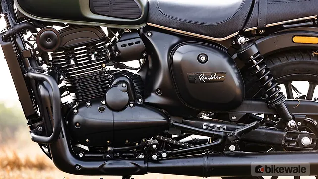 Yezdi Roadster Engine From Left