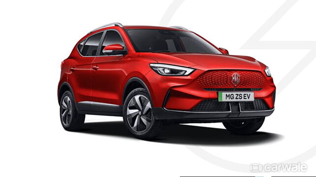 MG ZS EV facelift feature details revealed