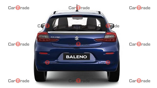 Maruti Suzuki Baleno Facelift Rear View