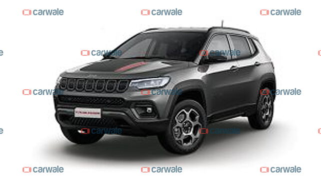 2022 Jeep Compass Trailhawk listed on official website